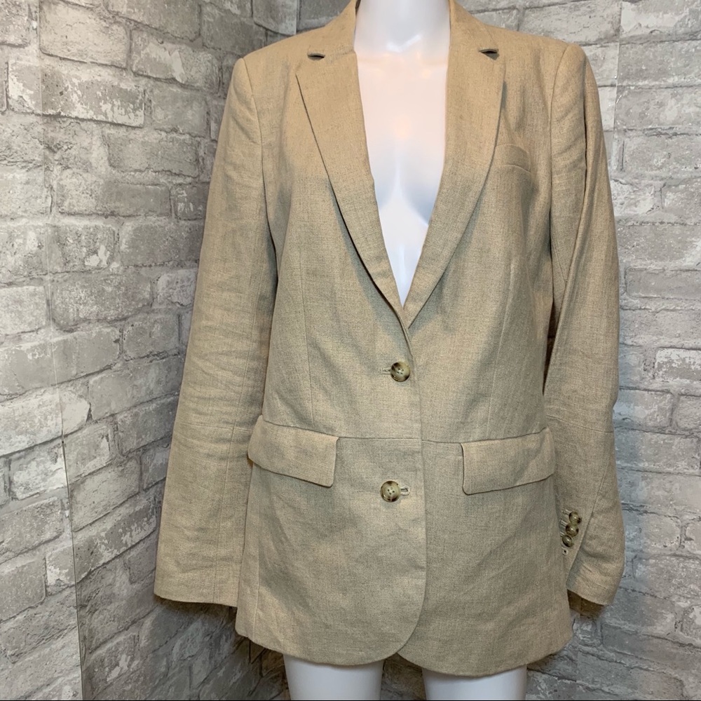 Michael by Michael Kors 100% Linen Blazer sz8